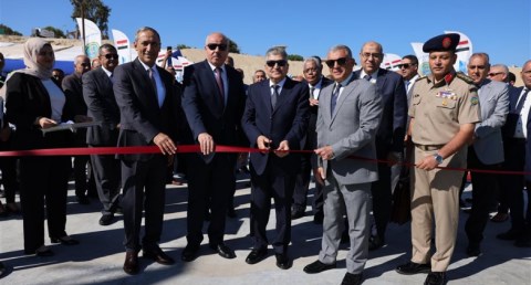  هيئة قناة السويس تفتتح الكوبري الغربى العائم الجدبد  