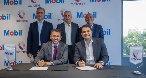 شراكة استراتيجية بين إكسون موبيل مصر وأوكتين