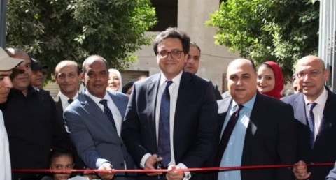 وزير الثقافة يفتتح قصر ثقافة حلوان