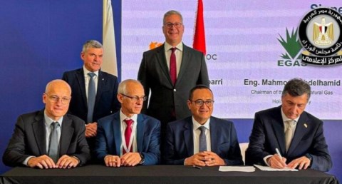 توقيع الاتفاقيات الخاصة بنقل غاز كرونوس القبرصي لربطه بالبنية التحتية للقطاع بمصر