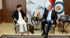  لقاء وزير البترول والثروة المعدنية والسفيرة القبرصية