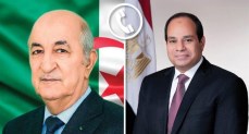 السيسي يبحث مع نظيره الجزائري سبل تعزيز العلاقات الثنائية