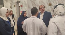 • نائب وزير الصحة يتفقد المستشفى العام والنصر للتأمين الصحي بحلوان.. ويوجه بالتحقيق في المخالفات 