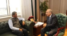 وزير الكهرباء والطاقة المتجددة يستقبل سفير الهند لدى القاهرة 