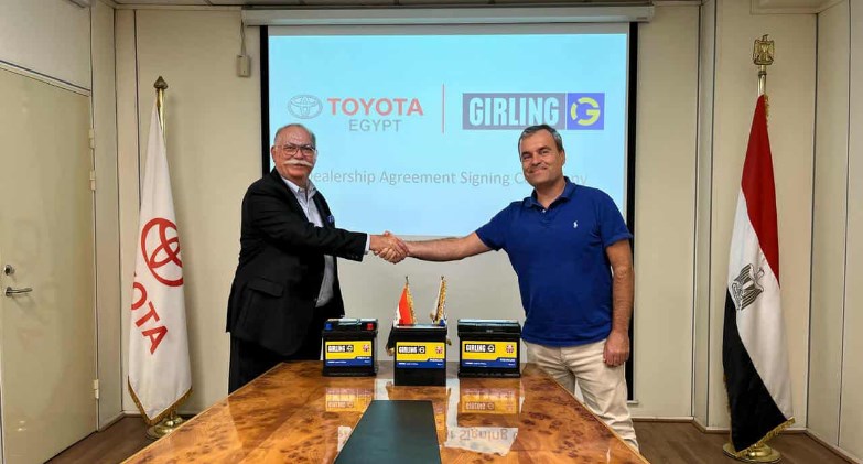 تويوتا إيجيبت توقّع شراكة تعاون جديدة مع شركة VT Batteries الإسبانية