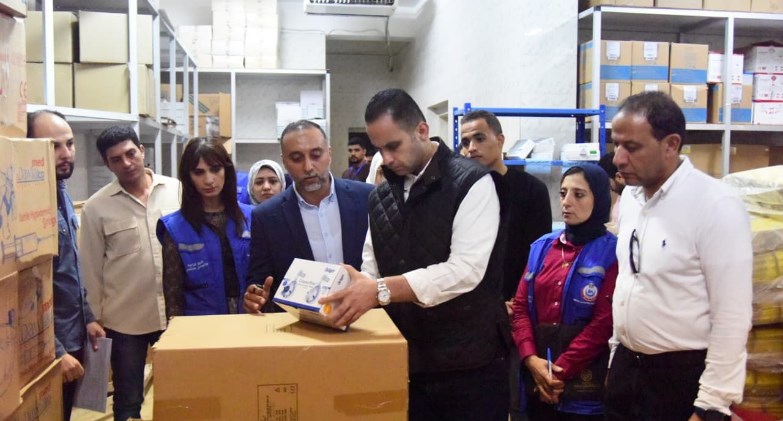 نائب وزير الصحة يتفقد مخازن الأدوية والمستلزمات الطبية بشمال سيناء 