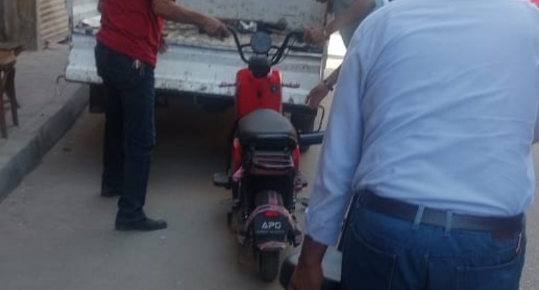  بيان عاجل بشأن شكل الإسكوتر المحظور سيره في شوارع القاهرة  