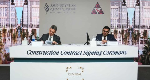 الشركة السعودية المصرية للتعمير توقع عقد تنفيذ مشروع سنترل مع شركة اتحاد المقاولين العالمية CCC