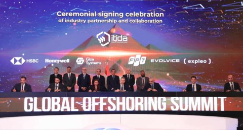  جيزة سيستمز  و ITIDA يوقعات مذكرة تفاهم بارزة خلال القمة العالمية لخدمات التعهيد