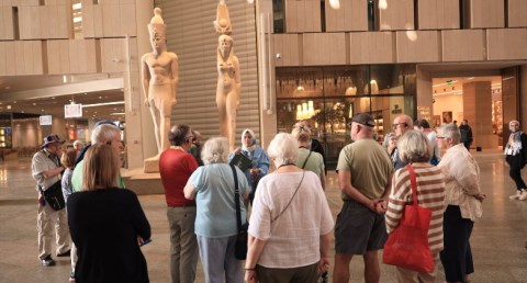  الأحد القادم بدء تطبيق نظام الحجز المسبق بالمواعيد الزمنية لتنظيم الزيارة بالمتحف المصري الكبير