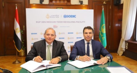 بنك مصر يوقع مع سوديك عقد تمويل 