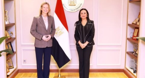 وزيرة التضامن الاجتماعي تلتقي ممثلة الاتحاد الأوروبي لحقوق الإنسان