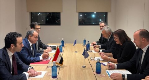  وزير الخارجية يلتقي المفوضة الأوروبية للمتوسط على هامش أعمال المنتدى الإقليمي العاشر لوزراء خارجية الاتحاد من أجل المتوسط