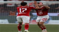 مروان عطية يسجل الهدف الثاني للأهلي في شباك الزمالك