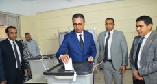  وزير التموين والتجارة الداخلية يدلي بصوته في انتخابات مجلس النواب ٢٠٢٥