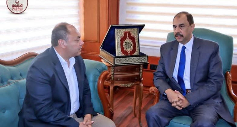  رئيس هيئة تنمية الصعيد يلتقي بمحافظ سوهاج 