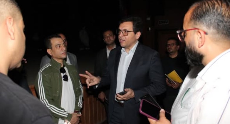 وزير الثقافة يتفقد مشروع إنشاء “مسرح مصر” 
