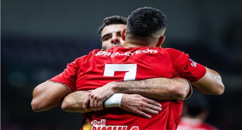 بن شرقي يسجل الهدف الأول للأهلي في شباك الزمالك