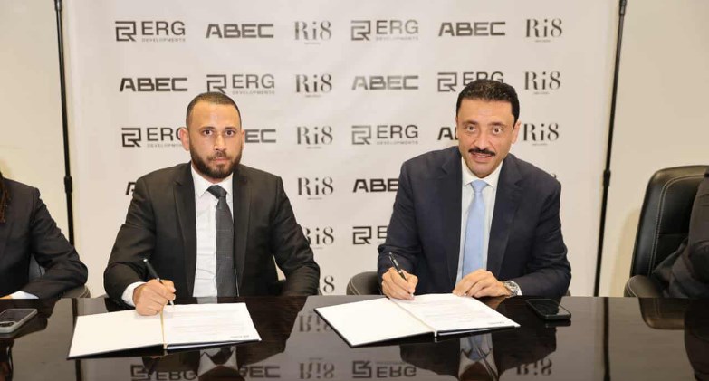 “ERG Developments” تتعاون مع “ABEC Egypt” لتنفيذ وتشطيب 6 مبانٍ سكنية في مشروع “RI8”