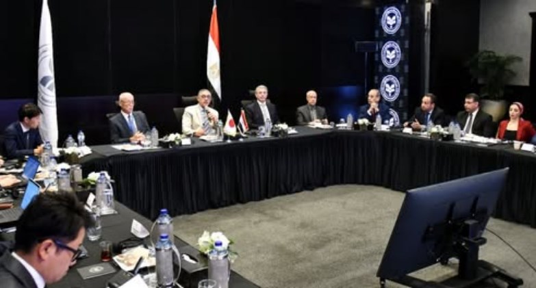 اجتماع اللجنة المصرية اليابانية 