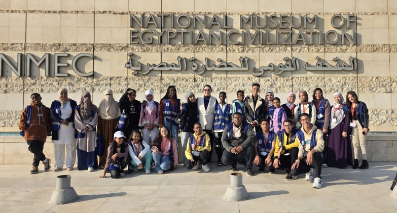 رئيسة المجلس القومي للطفولة والأمومة تصطحب أطفال حلايب وشلاتين والوادي الجديد لزيارة مقر المجلس ومتحف الحضارة المصرية والعاصمة الجديدة 