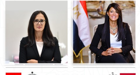 المشاط تصل العاصمة الألبانية تيرانا لرئاسة اللجنة المشتركة للتعاون الاقتصادي