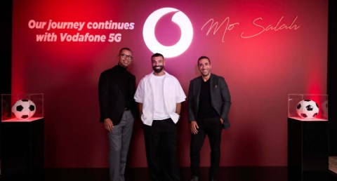 ڤودافون مصر تجدد شراكتها مع محمد صلاح سفيرًا لتكنولوجيا الـ G5