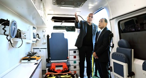 رئيس الوزراء يتفقد نقطة إسعاف قرية "الودي" بالجيزة 