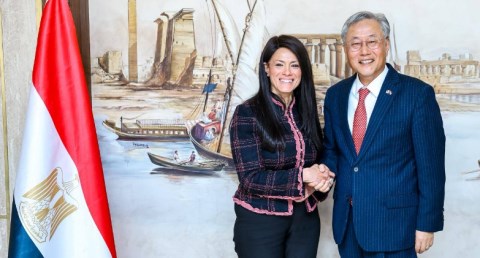 «المشاط» تُثمن جهود السفير الكوري في تعظيم العلاقات المصرية الكورية
