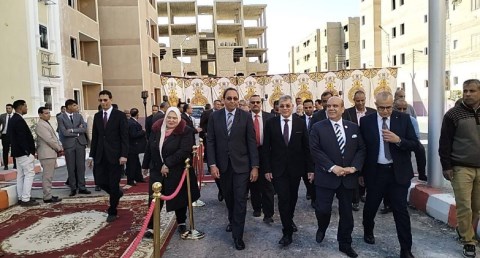 وزارة العدل تفتتح مجمع الشهر العقاري والتوثيق بمحافظة قنا