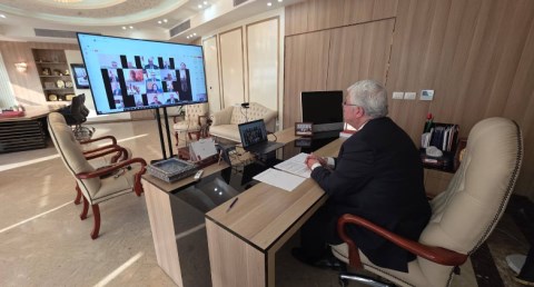 وزير التعليم العالي يعقد اجتماعًا مع المستشارين الثقافيين بالخارج