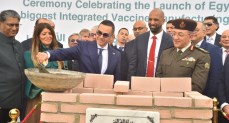 وزير الاستثمار والتجارة الخارجية يشارك في فعاليات وضع حجر الأساس لمصنع شركة جينفاكس إيجيبت للصناعات الدوائية بالمنطقة الاقتصادية لقناة السويس