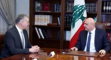 الرئيس اللبناني يستقبل وزير البترول لتلبية احتياجات لبنان من الغاز