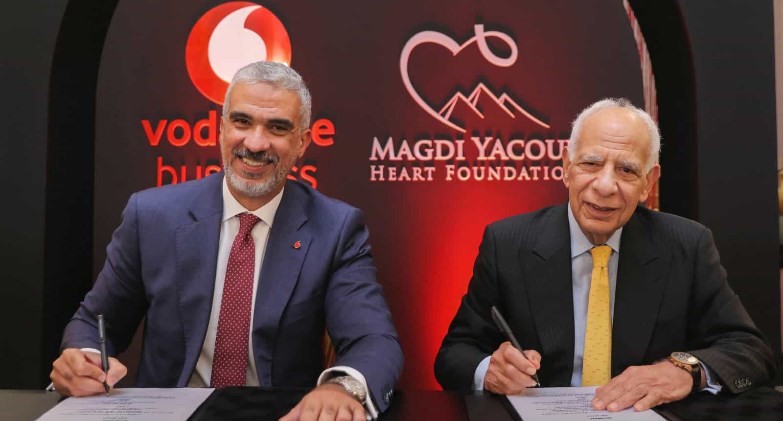 ڤودافون بيزنس ومؤسسة مجدي يعقوب لأمراض وأبحاث القلب يوقعان شراكة استراتيجية