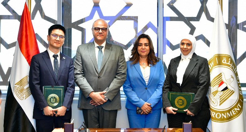 توقيع مذكرة تفاهم بين محافظة القليوبية وشركة الهندسة والآلات الصينية