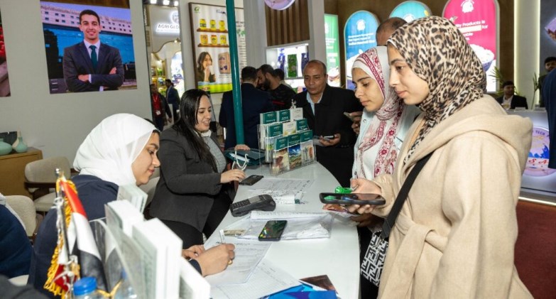 البنك الزراعي المصري يشارك  بمعرض فود أفريكا