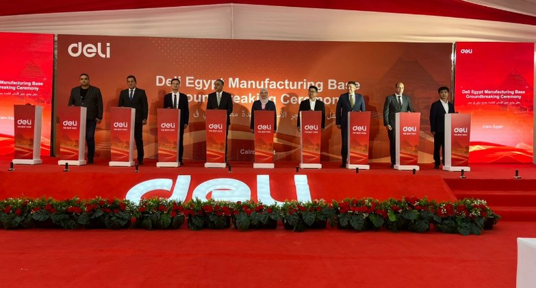 مجموعة ديلّي تضع حجر الأساس لمصنعها الجديد في العاشر من رمضان
