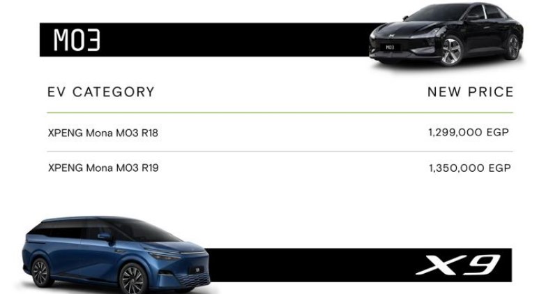 راية أوتو الوكيل الحصري لعلامة XPENG في مصر تفتتح صالة عرض ومركز خدمة