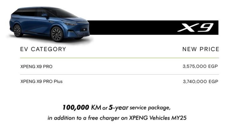 راية أوتو الوكيل الحصري لعلامة XPENG في مصر تفتتح صالة عرض ومركز خدمة