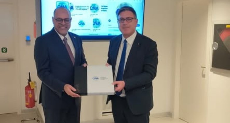 وزير العمل يلتقي رئيس اتحاد الحِرَف والمنشآت الصغيرة الإيطالي