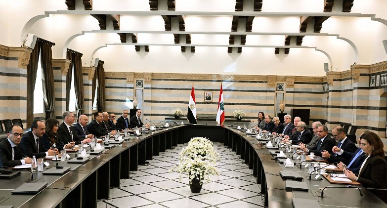 رئيسا وزراء مصر ولبنان يترأسان جلسة مباحثات التعاون في المجالات الاقتصادية