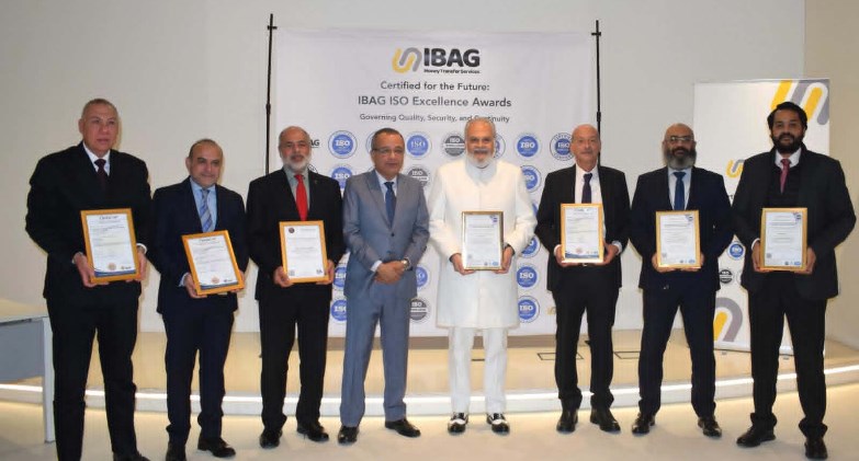 أيباج تحصد 7 شهادات أيزو دولية 