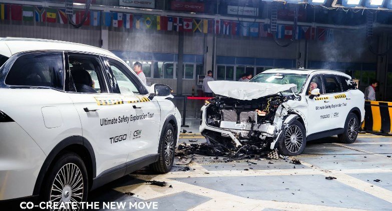 حماية حقيقية على الطريق: هيكل الأمان متعدد الطبقات في شيري TIGGO9