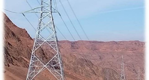 إطلاق التيار الكهربي لموقع التجلي الأعظم بمدينة سانت كاترين بسيناء