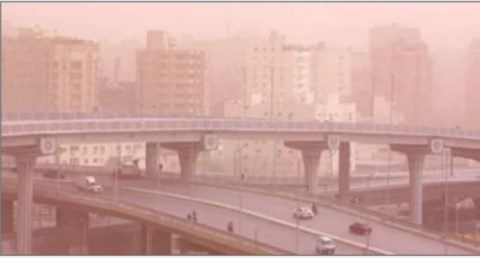 عاصفة ترابية 