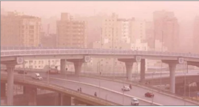 عاصفة ترابية 