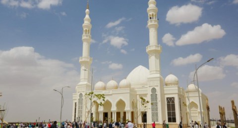 ميدار تفتتح مسجد المعز في مدينة مستقبل سيتي بشرق القاهرة