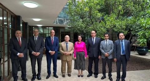 وزير الري يلتقي سمو الأمير الحسن بن طلال