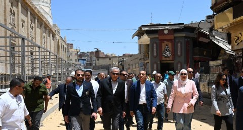 رئيس الوزراء يتفقد أعمال تطوير مسجد السيد البدوي ومحيطه بطنطا