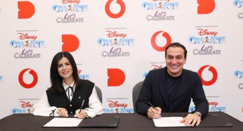 عروض ديزني أون آيس بشراكة استراتيجية بين ڤودافون مصر وDINO Activations